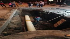Así avanzan las obras en el sector de Juan Pablo