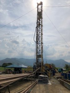 Ya llevamos 60 metros de excavación en el pozo de platanares 