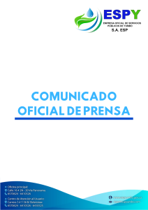 Comunicado oficial - Aclaración sobre vertimiento de color rojo en el río Yumbo 